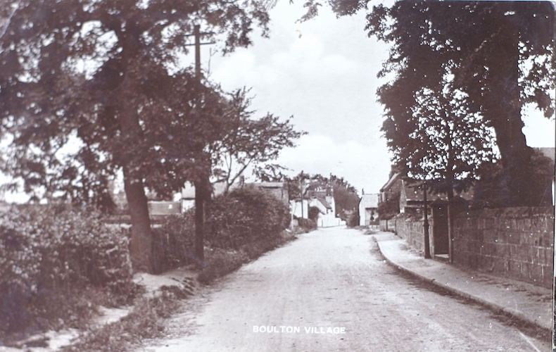 Postcard of Boulton Village